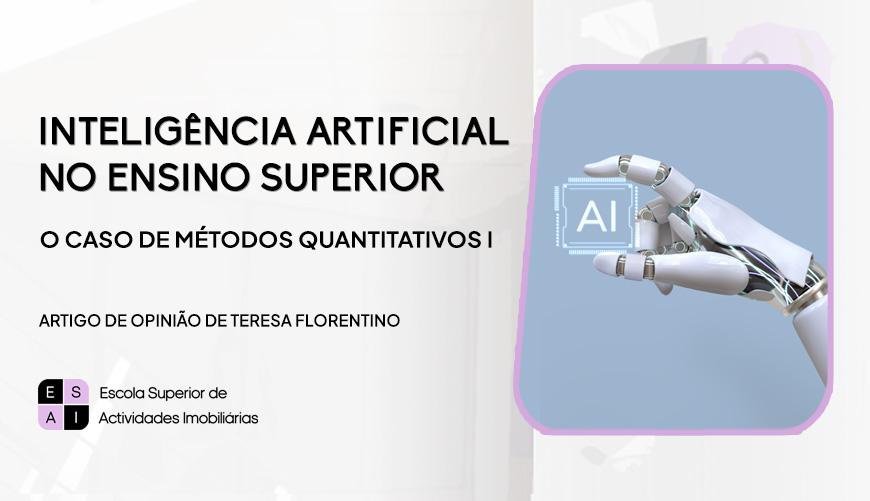 Inteligência Artificial no ensino superior: o caso de Métodos ...